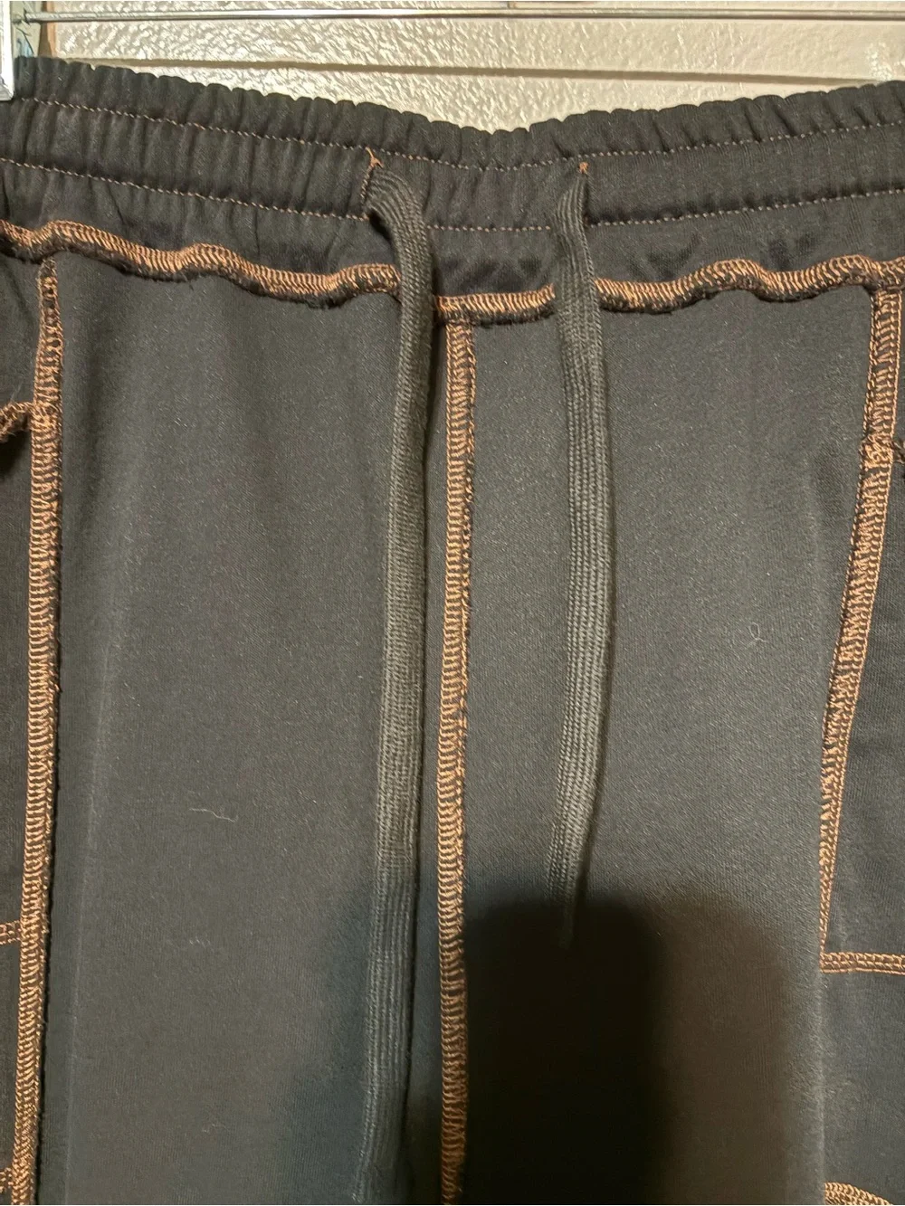 Women’s Black Sweat/lounge pants with Contrast Stitching Size 2XL - Picture 5 of 16